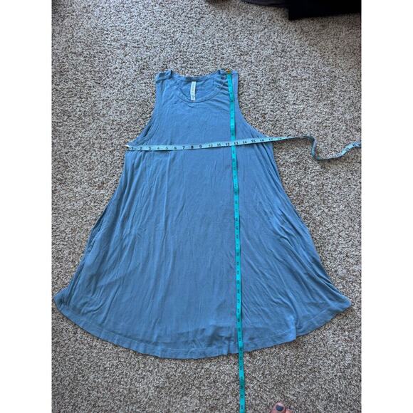 RVCA mini dress w Pockets, Blue, size XS; Blue; Quick Dry cover up - Picture 7 of 10